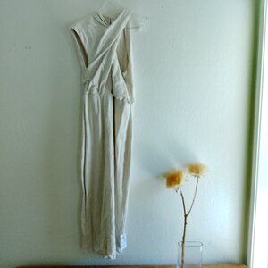 NWT Asymmetric Twist Neck Pencil Midi Dress Size 4